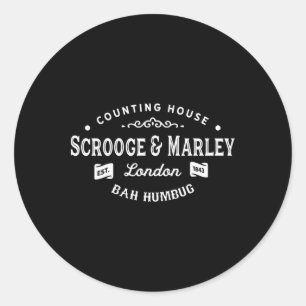 Adesivo Casa de Contabilidade do Scrooge e Marley Canto de