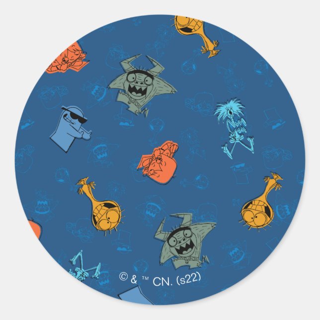 Adesivo Casa de Foster para Amigos Imaginários | Padrão Di (Frente)