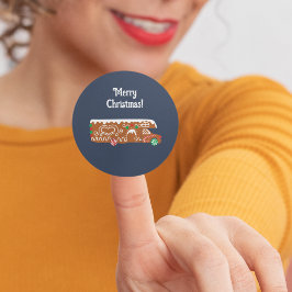 Adesivo Casa de gengibre RV Classe C Camper Natal