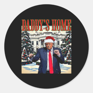 Adesivo Casa de Natal do pai Casa Branca Trump D