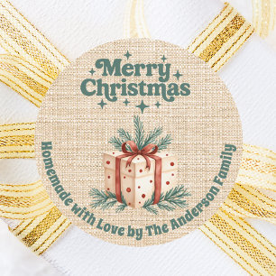 Adesivo Casa de prenda de cerveja de Natal