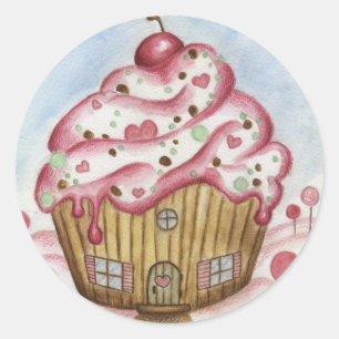 Adesivo Casa do cupcake