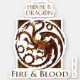 Adesivo CASA DO DRAGÃO | House Targaryen Sigil (Frente)