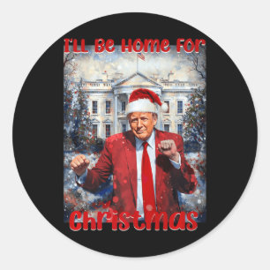 Adesivo Casa Do pai Para Trump De Natal1