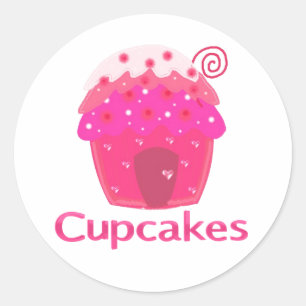 Adesivo Casa doce do cupcake