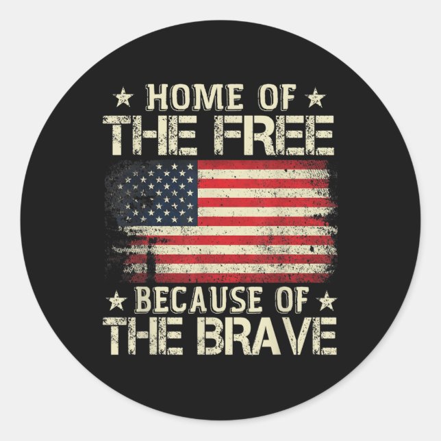 Adesivo Casa Dos Livres Por Causa Da Corajosa Bandeira Dos (Frente)