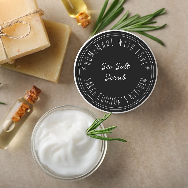 Adesivo Casa feita com amor Sea Salt Scrub Spa (Criador carregado)