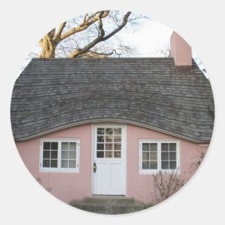 Adesivo Casa rosa pequena