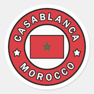 Adesivo Casablanca Marrocos