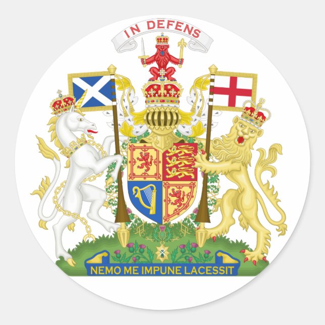Adesivo Casaco da Scotland Arms Sticker (Frente)