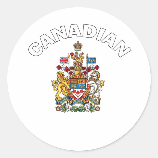 Adesivo Casaco de armas canadense (Frente)