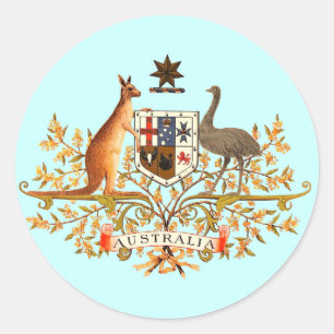 Adesivo casaco de armas da Austrália