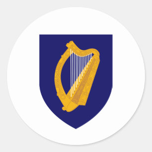 Adesivo Casaco de Armas da Irlanda