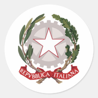 Adesivo Casaco De Armas Da Itália