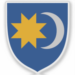 Adesivo Casaco de armas da Terra Szekely, Szeklerland (Rom