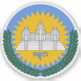 Adesivo Casaco de armas da UNTAC (Camboja, 1992-1993)