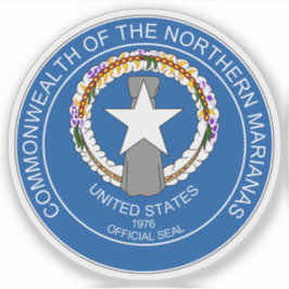 Adesivo Casaco de armas das Ilhas Mariana Norte