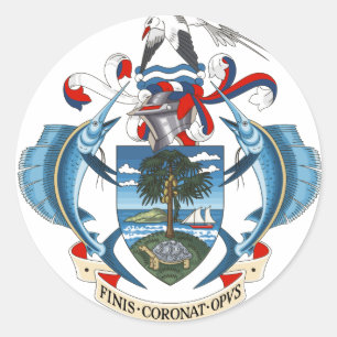 Adesivo Casaco de armas das Seicheles