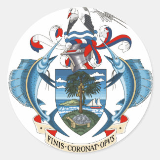 Adesivo Casaco de armas das Seicheles