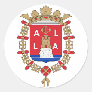 Adesivo Casaco de armas de Alicante, Espanha