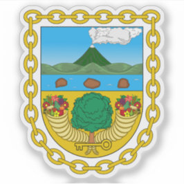Adesivo Casaco de armas de Ambato, Equador