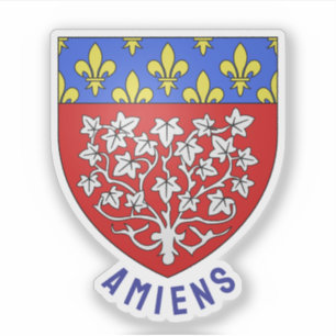 Adesivo Casaco de armas de Amiens, França