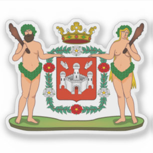 Adesivo Casaco de armas de Antuérpia, Bélgica