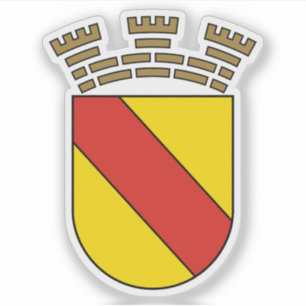 Adesivo Casaco de armas de Baden-Baden, Alemanha
