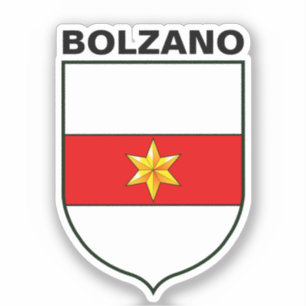 Adesivo Casaco de Armas de Bolzano, Itália