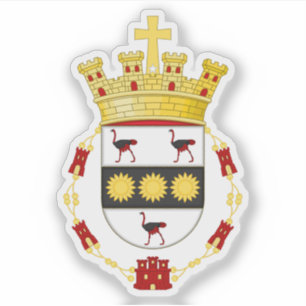Adesivo Casaco de armas de Carlos Casares, partido Argenti