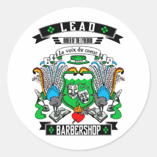 Adesivo Casaco de Armas de Chumbo em Barbershop