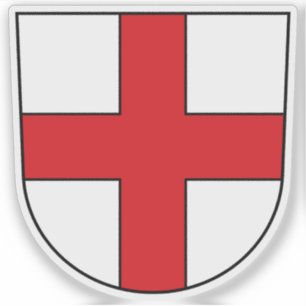Adesivo Casaco de armas de Freiburg im Breisgau, Alemanha