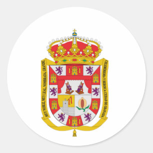 Adesivo Casaco de armas de Granada (Espanha)
