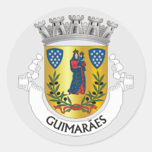 Adesivo Casaco de Armas de Guimarães, Portugal
