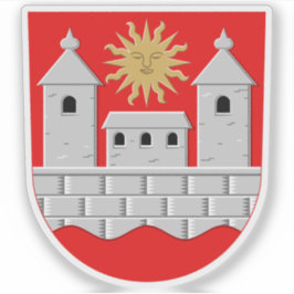Adesivo Casaco de armas de Hämeenlinna, Finlândia