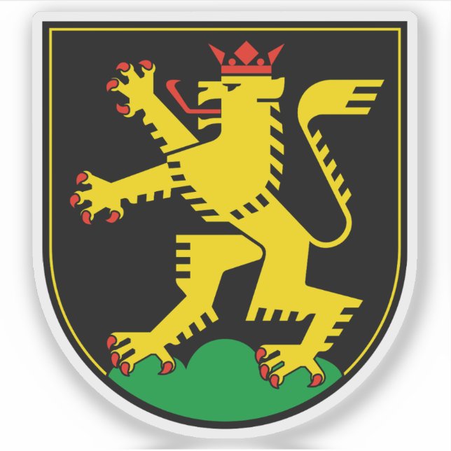 Adesivo Casaco de armas de Heidelberg, Alemanha (Frente)