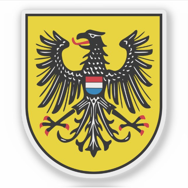 Adesivo Casaco de armas de Heilbronn, Alemanha (Frente)