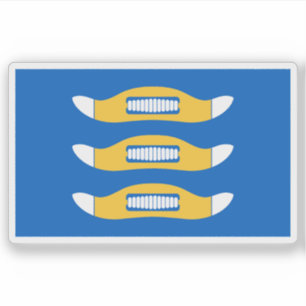 Adesivo Casaco de armas de Hyvinkää, Finlândia