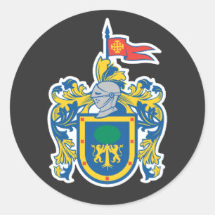 Adesivo Casaco de Armas de Jalisco, México
