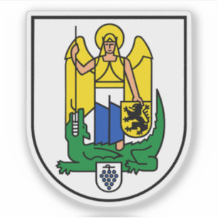 Adesivo Casaco de armas de Jena, Alemanha