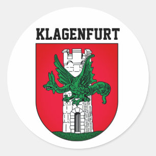 Adesivo Casaco de Armas de Klagenfurt - ÁUSTRIA