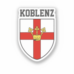 Adesivo Casaco de Armas de Koblenz, Alemanha