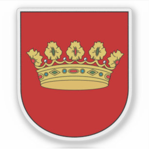 Adesivo Casaco de armas de Lanškroun, República Checa