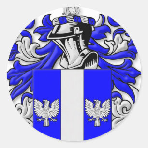 Adesivo Casaco de armas de madeira