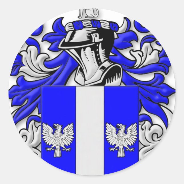 Adesivo Casaco de armas de madeira (Frente)