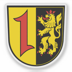 Adesivo Casaco de armas de Mannheim, Alemanha
