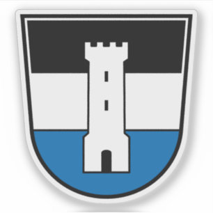 Adesivo Casaco de armas de Neu-Ulm, Alemanha