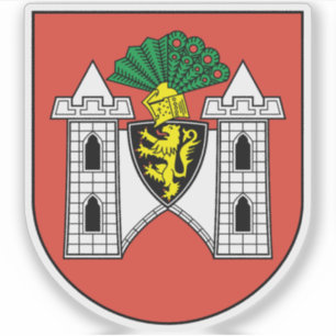 Adesivo Casaco de armas de Plauen, Alemanha