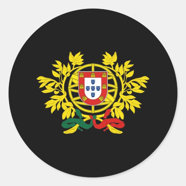Adesivo Casaco de armas de Portugal (Frente)