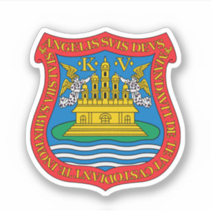 Adesivo Casaco de Armas de Puebla de los Ángeles, México